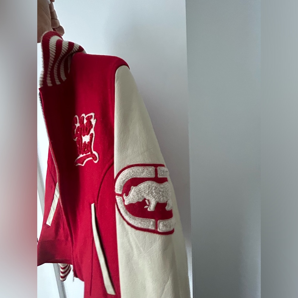 Echo Red Vintage Varsity Jacket - image 2